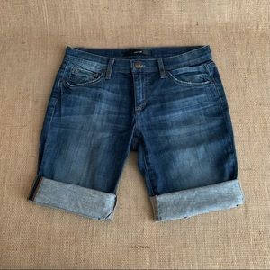 JOE'S JEANS Denim Long Shorts Distressed Blue 26
